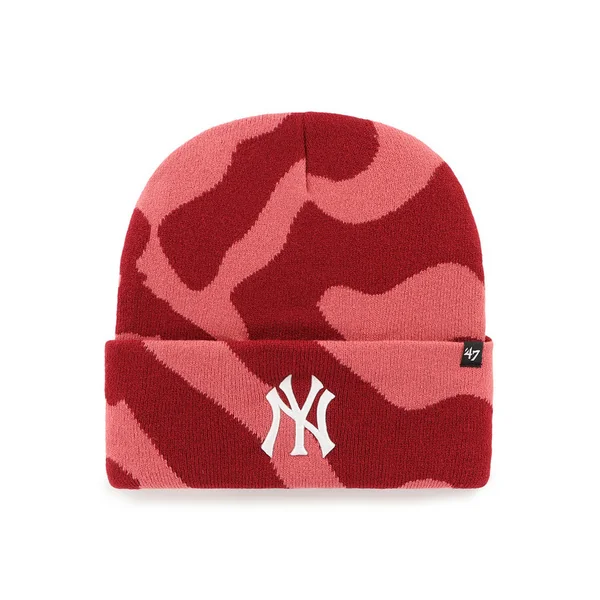 47 BEANIE MLB NEW YORK YANKEES FREEFORM ISLAND RED