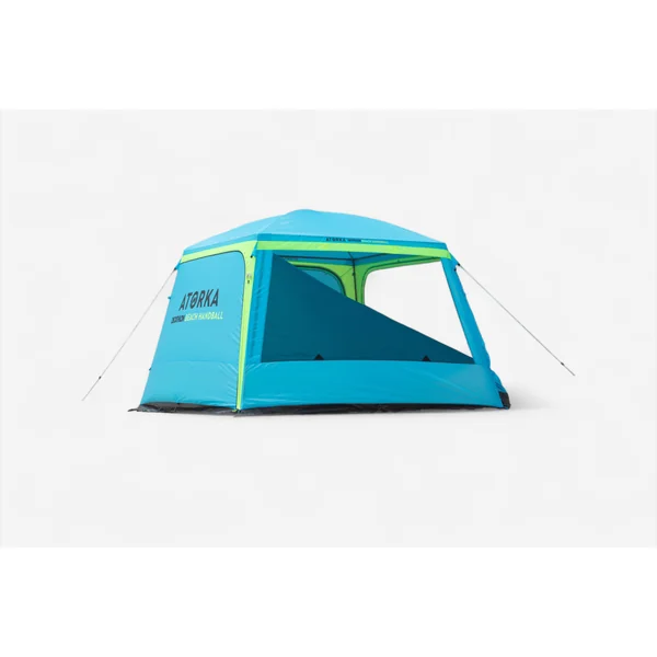 Abri plage handball HGA500 bleu/jaune