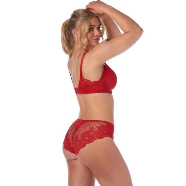 After Eden D-Cup & Up Faro rouge shortie