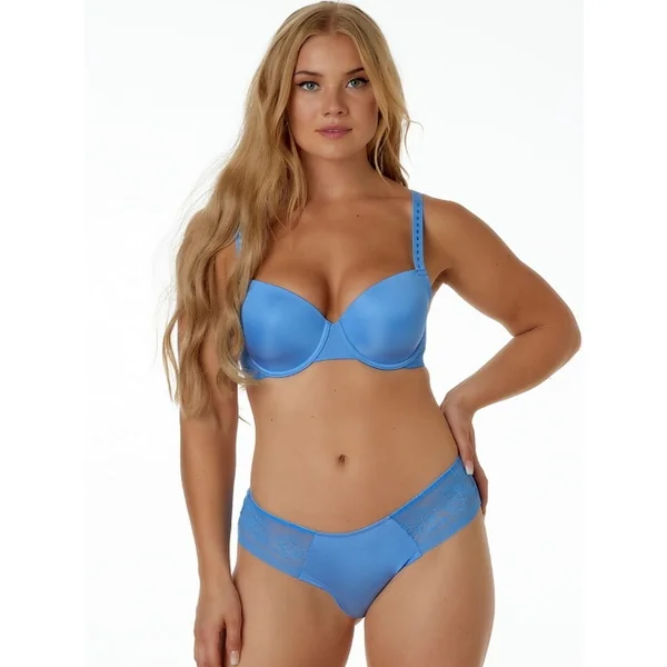 After Eden D-Cup & Up Maxim bleu shortie