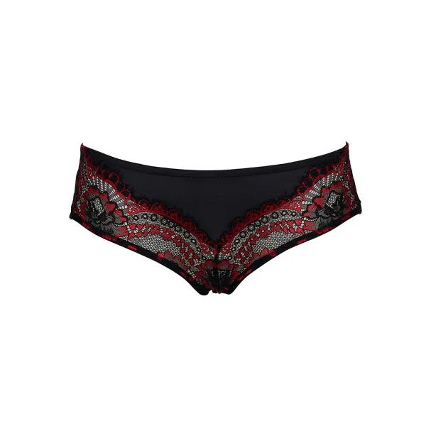 After Eden D-Cup & Up Naomi noir/rouge shortie