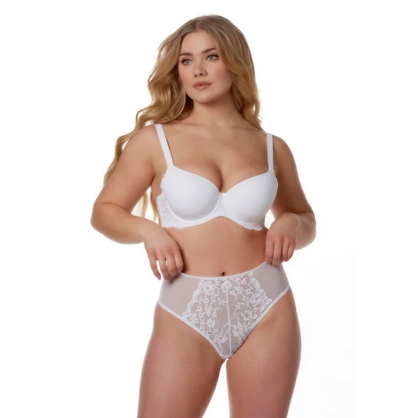 After Eden D-Cup & Up NF BO blanc culotte string