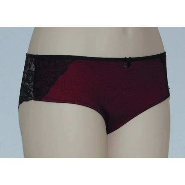 After Eden D-Cup & Up Scarlett rouge/noir shortie