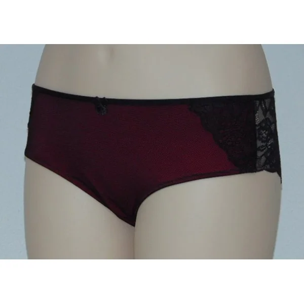 After Eden D-Cup & Up Scarlett rouge/noir shortie
