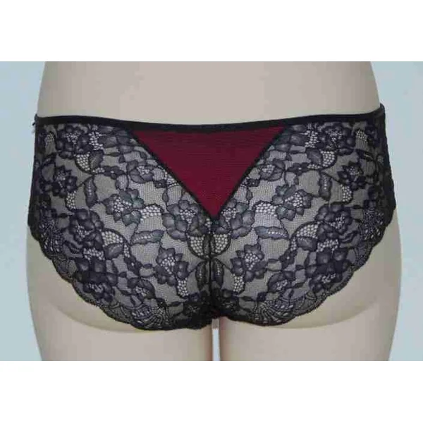 After Eden D-Cup & Up Scarlett rouge/noir shortie