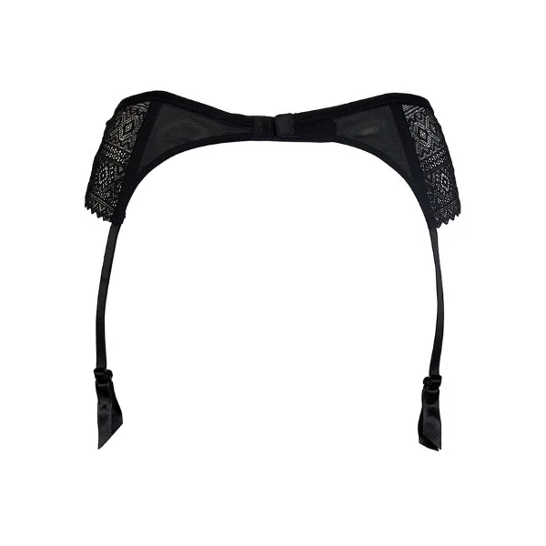 After Eden Margret noir jarretelles garter belt