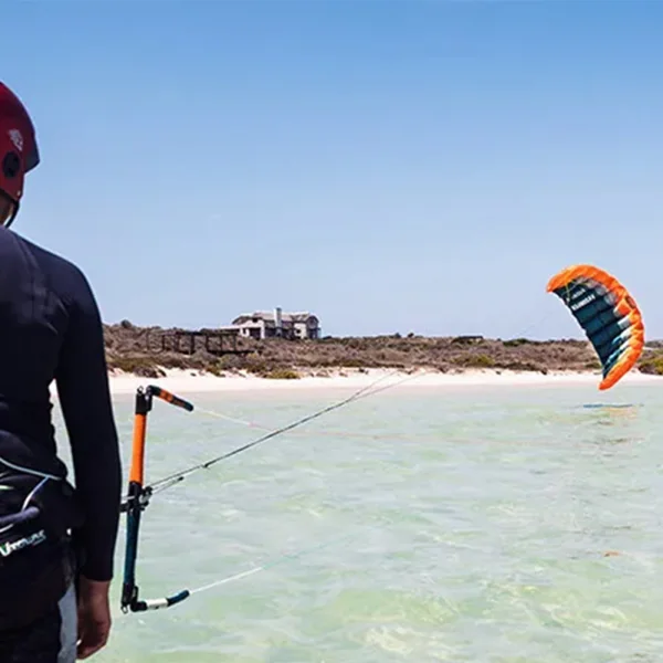 Aile a caisson flysurfer viron3 petrol-orange