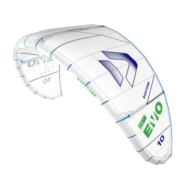 Aile de kitesurf duotone evo blanc 2025