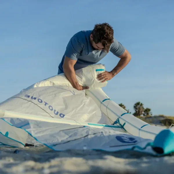 Aile de kitesurf duotone evo blanc 2025