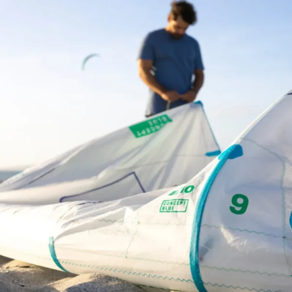 Aile de kitesurf duotone evo blanc 2025