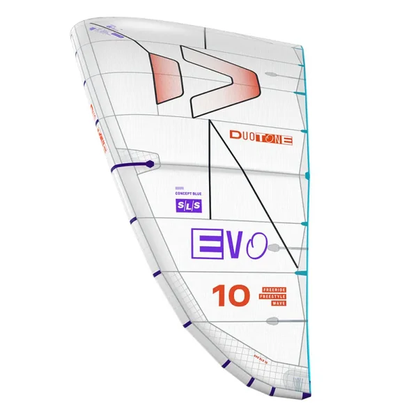 Aile de kitesurf duotone evo sls Blanc 2026