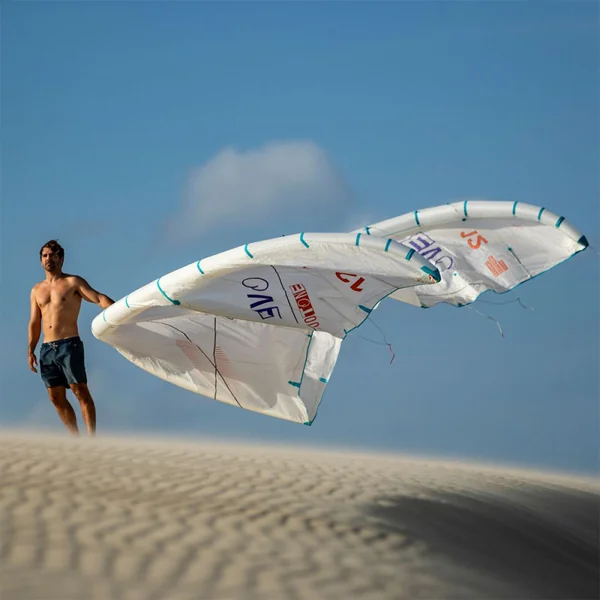 Aile de kitesurf duotone evo sls Blanc 2026