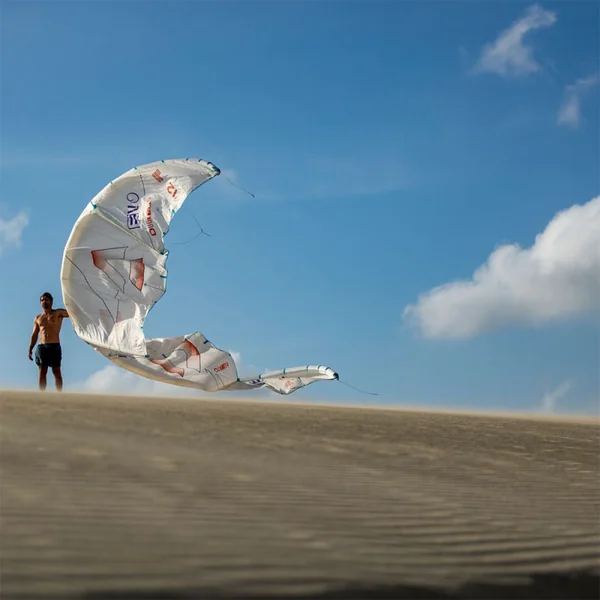 Aile de kitesurf duotone evo sls Blanc 2026