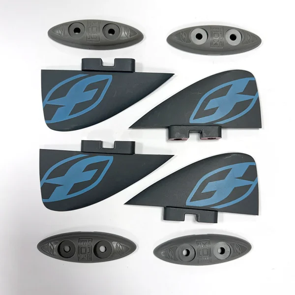 Ailerons f-one unibox 50mm gris