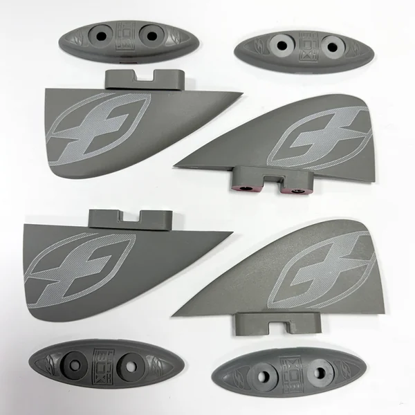 Ailerons f-one unibox 50mm gris