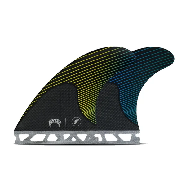 AILERONS SURF FUTURES FINS MAYHEM HONEYCOMB MEDIUM SET DE 3 M (65-80kg)