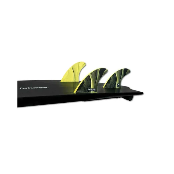 Ailerons surf futures p4 legacy honeycomb yellow