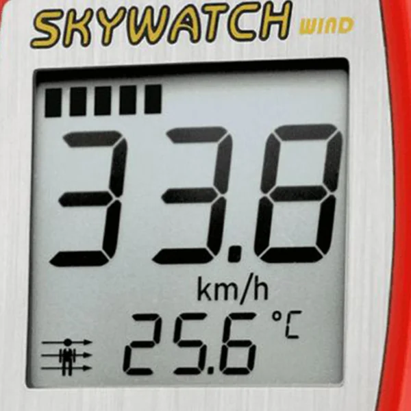 Anemometre skywatch wind rouge
