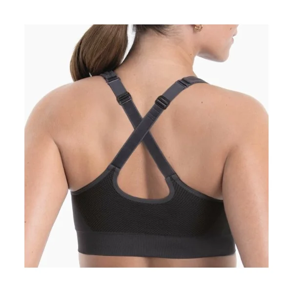 Anita Active Easy Move ZIP noir soutien-gorge de sport