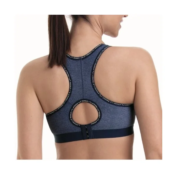 Anita Active PanAlpTM air jeans bleu soutien-gorge de sport