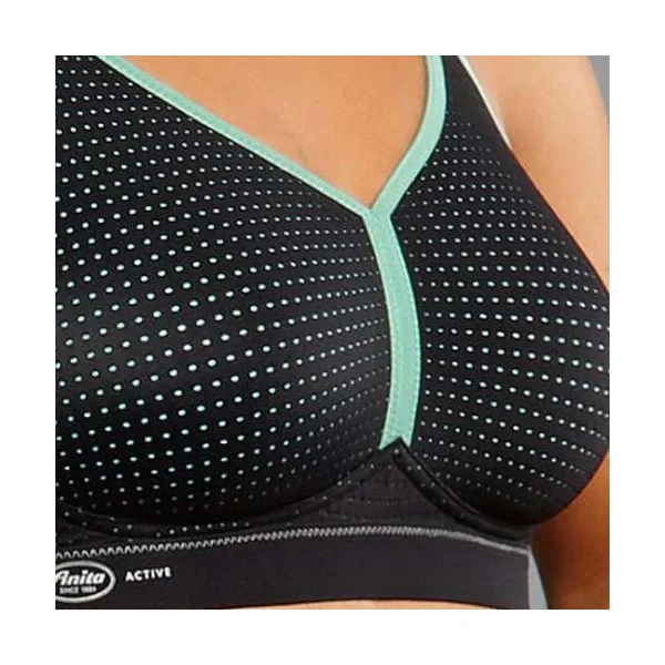 Anita Active Performance noir/bleu soutien-gorge de sport