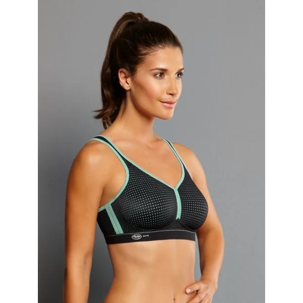 Anita Active Performance noir/bleu soutien-gorge de sport