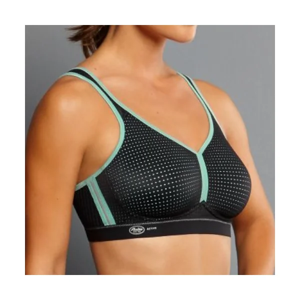 Anita Active Performance noir/bleu soutien-gorge de sport