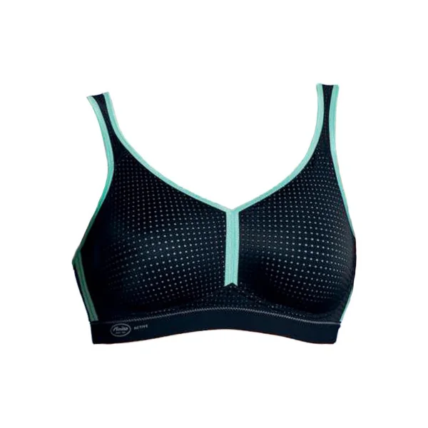 Anita Active Performance noir/bleu soutien-gorge de sport