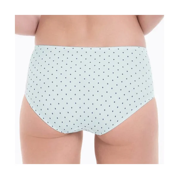 Anita Belvedere bleu/print haut slip