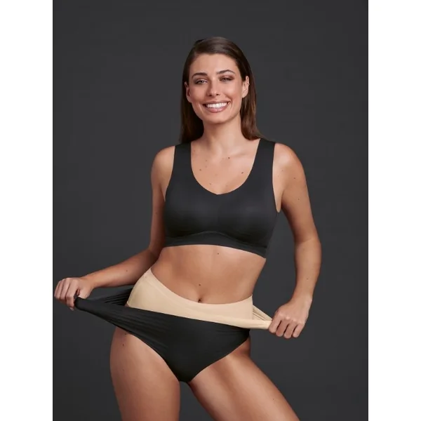 Anita Essential noir soutien-gorge sans armatures en dentelle