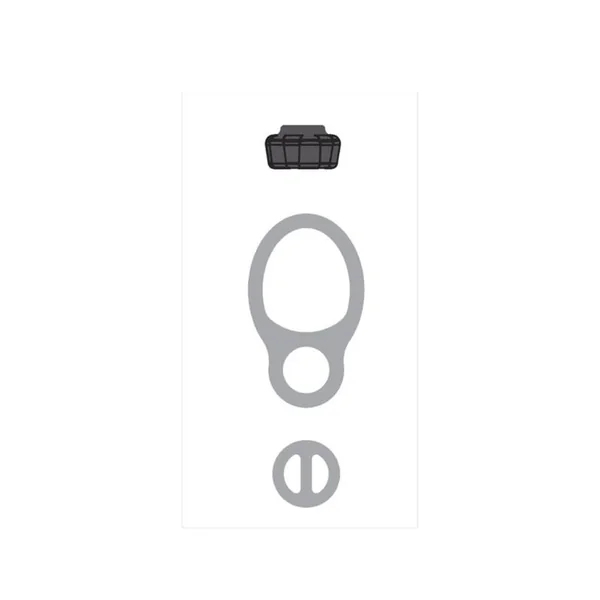 Anneau PLKB Compass Safety Leash connector, End Cap and Ring
