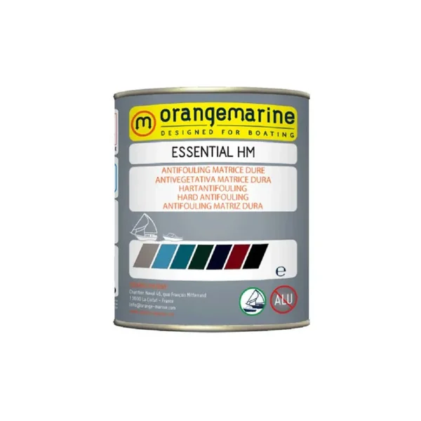 ANTIFOULING ORANGEMARINE MATRICE DURE ESSENTIAL 2,5L - NOIR