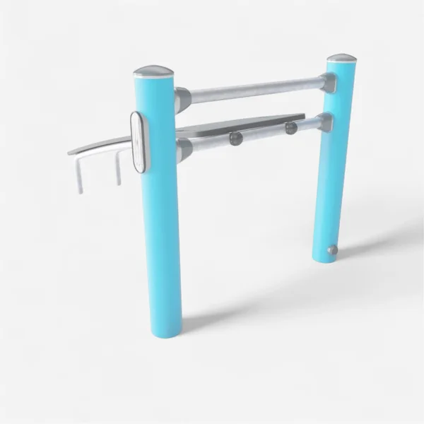 Appareil de musculation extérieur Kompan - Banc incliné