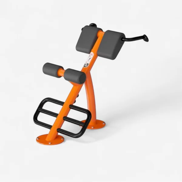 Appareil de musculation extérieur Kompan - Banc à lombaires