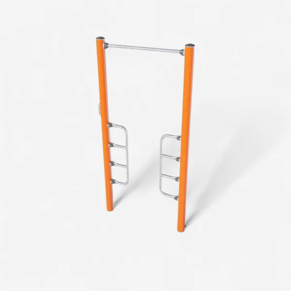Appareil de musculation extérieur Kompan - Barre traction & push up