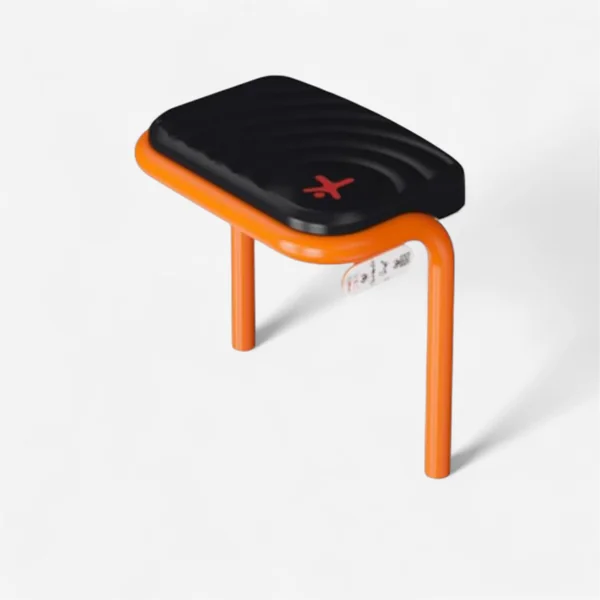Appareil de musculation extérieur Kompan - Step 60Cm