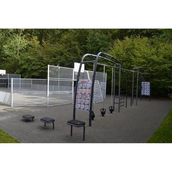 Appareil de musculation extérieur Kompan - Step 60Cm