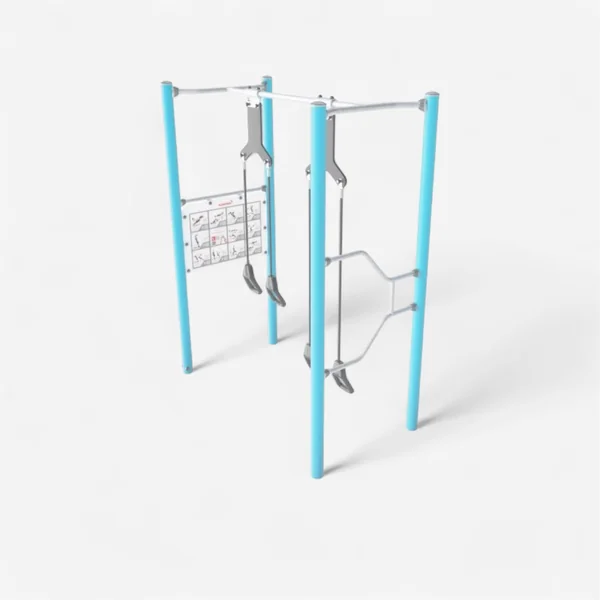 Appareil de musculation extérieur Kompan - Suspension trainer compact