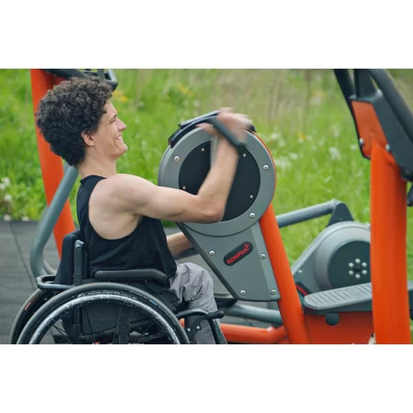 Appareil de musculation extérieur Kompan - Vélo À Bras