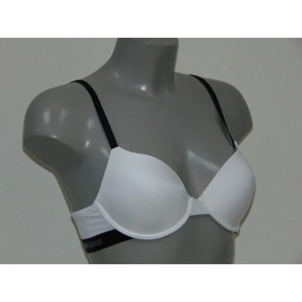 Armani Ladies Contoure blanc soutien-gorge rembourré