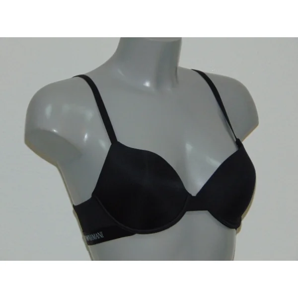 Armani Ladies Contoure noir soutien-gorge rembourré