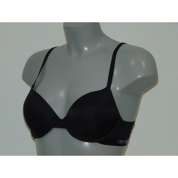 Armani Ladies Contoure noir soutien-gorge rembourré