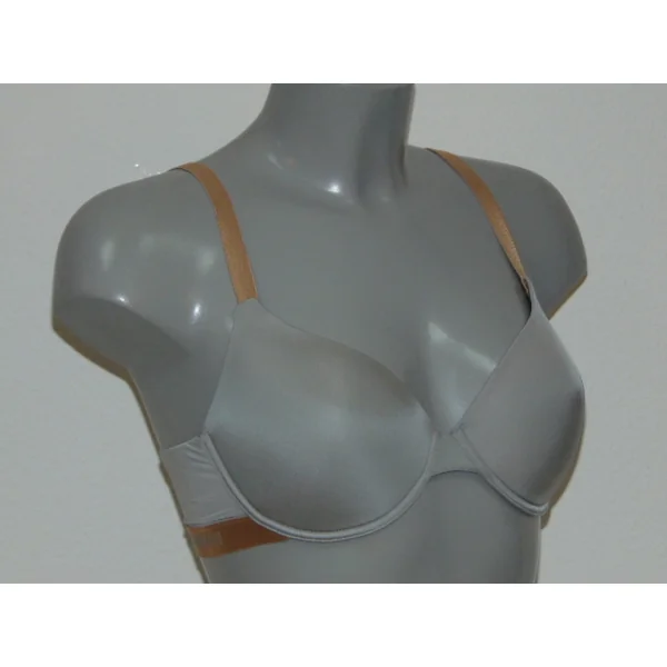 Armani Ladies Microfiber gris soutien-gorge rembourré