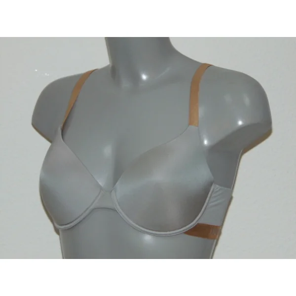 Armani Ladies Microfiber gris soutien-gorge rembourré