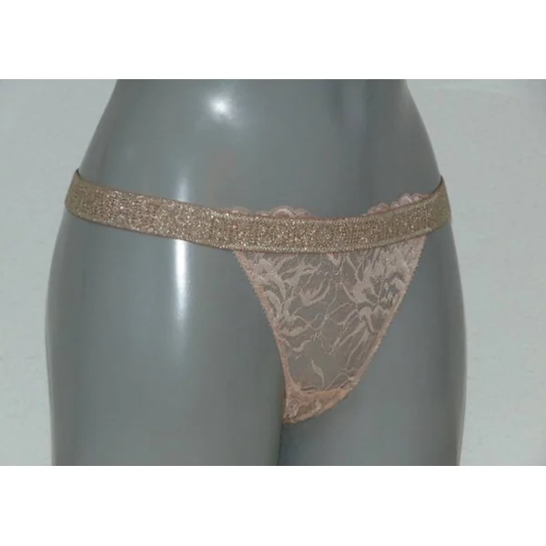 Armani Ladies Pizzo d'Oro pêche culotte string
