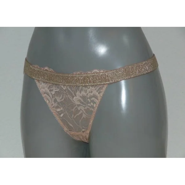 Armani Ladies Pizzo d'Oro pêche culotte string