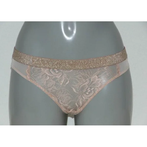 Armani Ladies Pizzo d'Oro pêche slip