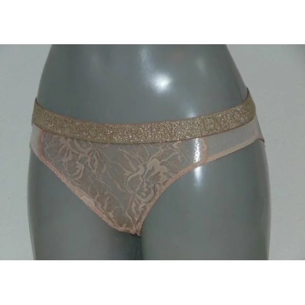 Armani Ladies Pizzo d'Oro pêche slip