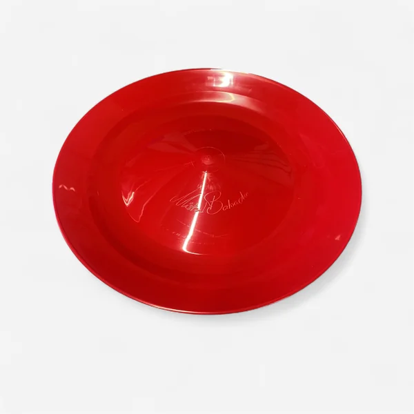 Assiette chinoise Mister Babache - rouge