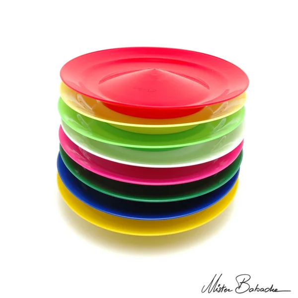 Assiette chinoise Mister Babache - rouge
